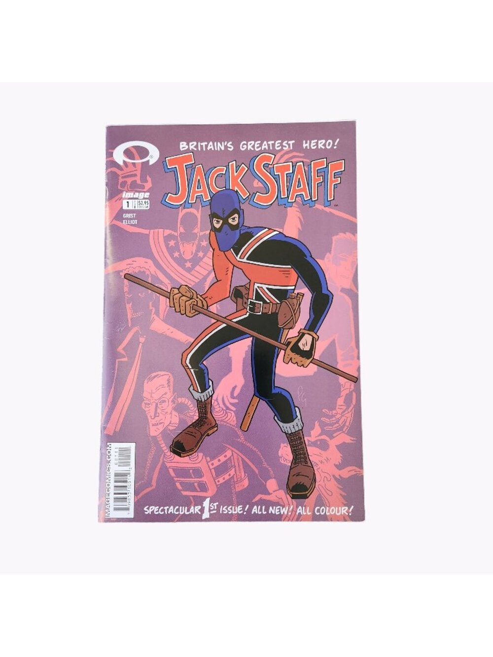 Image Comics Jack Staff #1 2003 Comic Book Collector Bagged Boarded